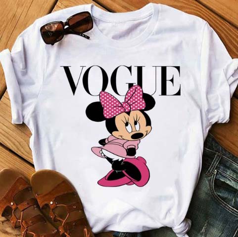 Camiseta Minnie Vogue