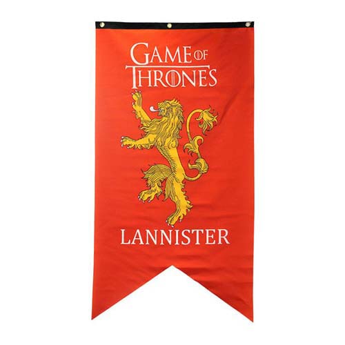 Bandera Juego De Tronos Lannister
