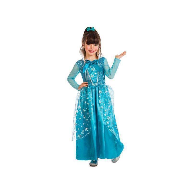 Disfraz Princesa De Hielo Frozen 7-9 Años
