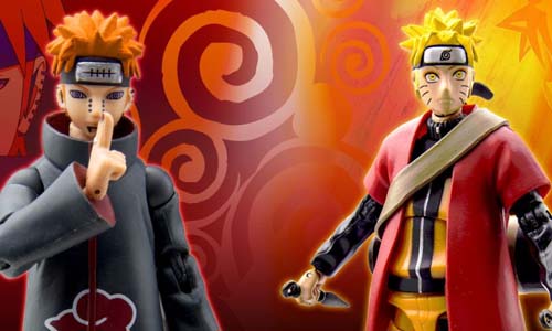 Pack Sage Mode Naruto Vs Pain 2 Figuras 10 Cm Naruto 25Th Anniversary Sdd