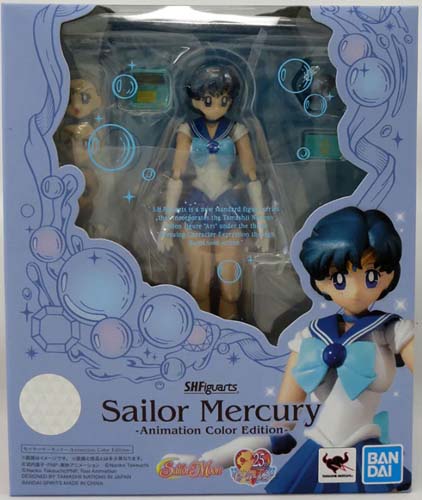 Figura Bandai Sailor Mercury Pretty Guardian Ace Sailor Moon S.H. Figuarts Re-Issued